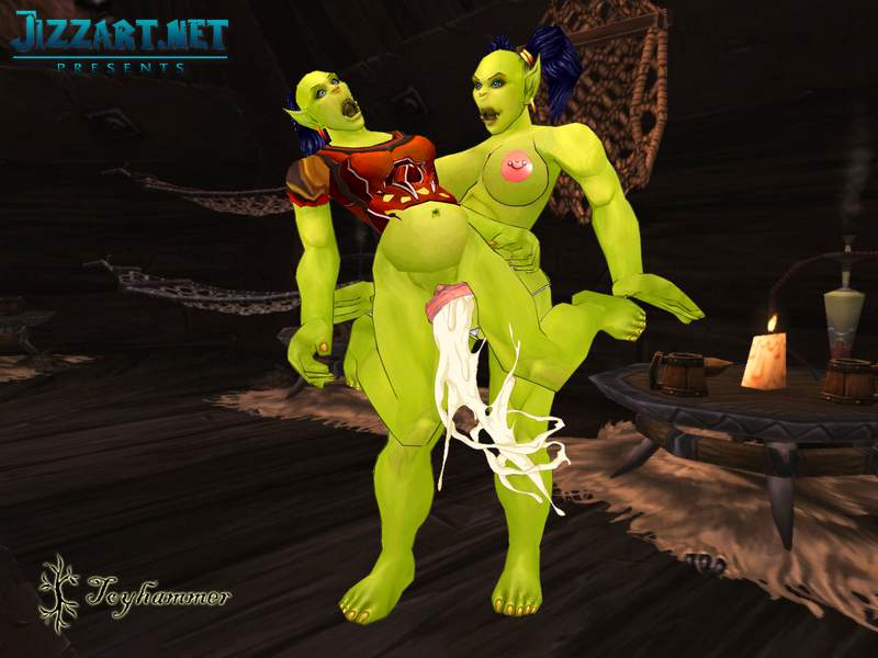 Nude orc male