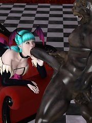 Demon girl erotic game