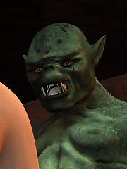 Warcraft orc night elf naked art
