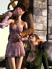 Lesbian sex elves