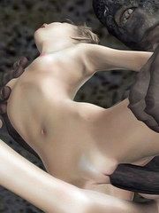 Naked women in fantasy art